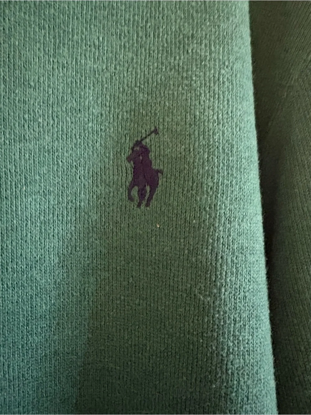 Polo Ralph Lauren Men's Green Quarter Zip Pullover
